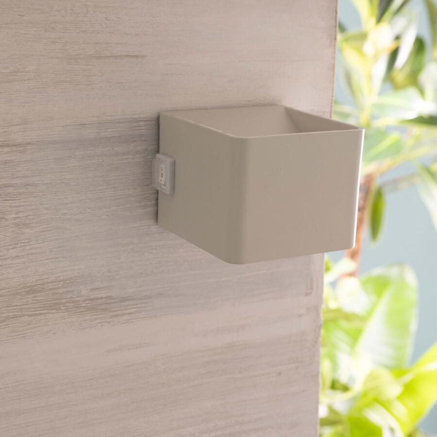 Brilliant Leuchten Wandlamp voor buiten Iseo draagbare acculamp incl. magnetische plaat Accu 300 lm 3000 K USB zwart mobiele buitenlamp wandlamp (1 stuk) - Foto 4