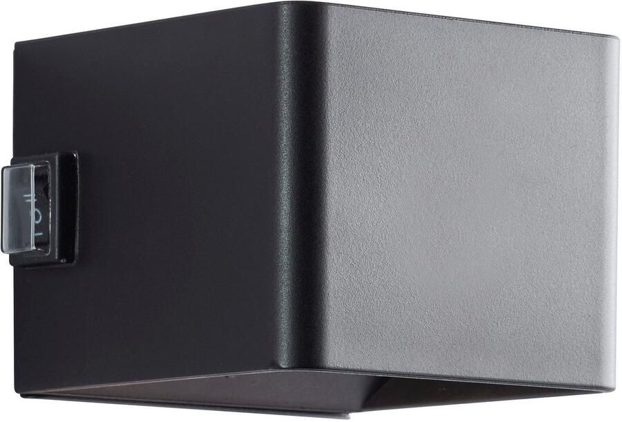 Brilliant Leuchten Wandlamp voor buiten Iseo draagbare acculamp incl. magnetische plaat Accu 300 lm 3000 K USB zwart mobiele buitenlamp wandlamp (1 stuk) - Foto 8