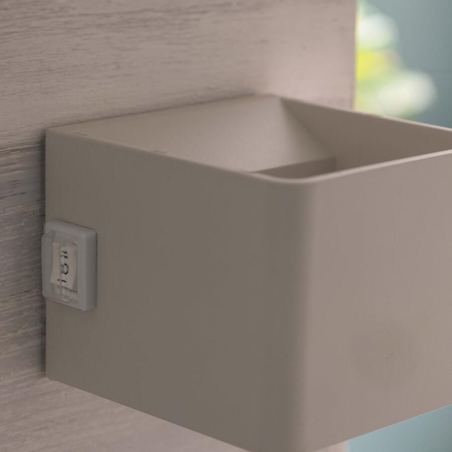 Brilliant Leuchten Wandlamp voor buiten Iseo draagbare acculamp incl. magnetische plaat Accu 300 lm 3000 K USB zwart mobiele buitenlamp wandlamp (1 stuk)