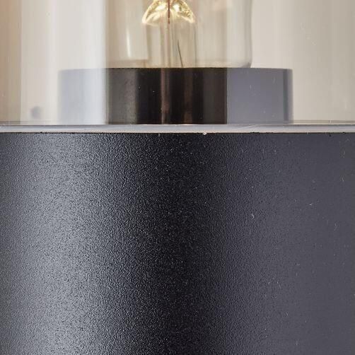 Brilliant Leuchten Wandlamp voor buiten Sergioro Up & Down 33 2 cm hoogte E27 aluminium kunststof zwart mat - Foto 2