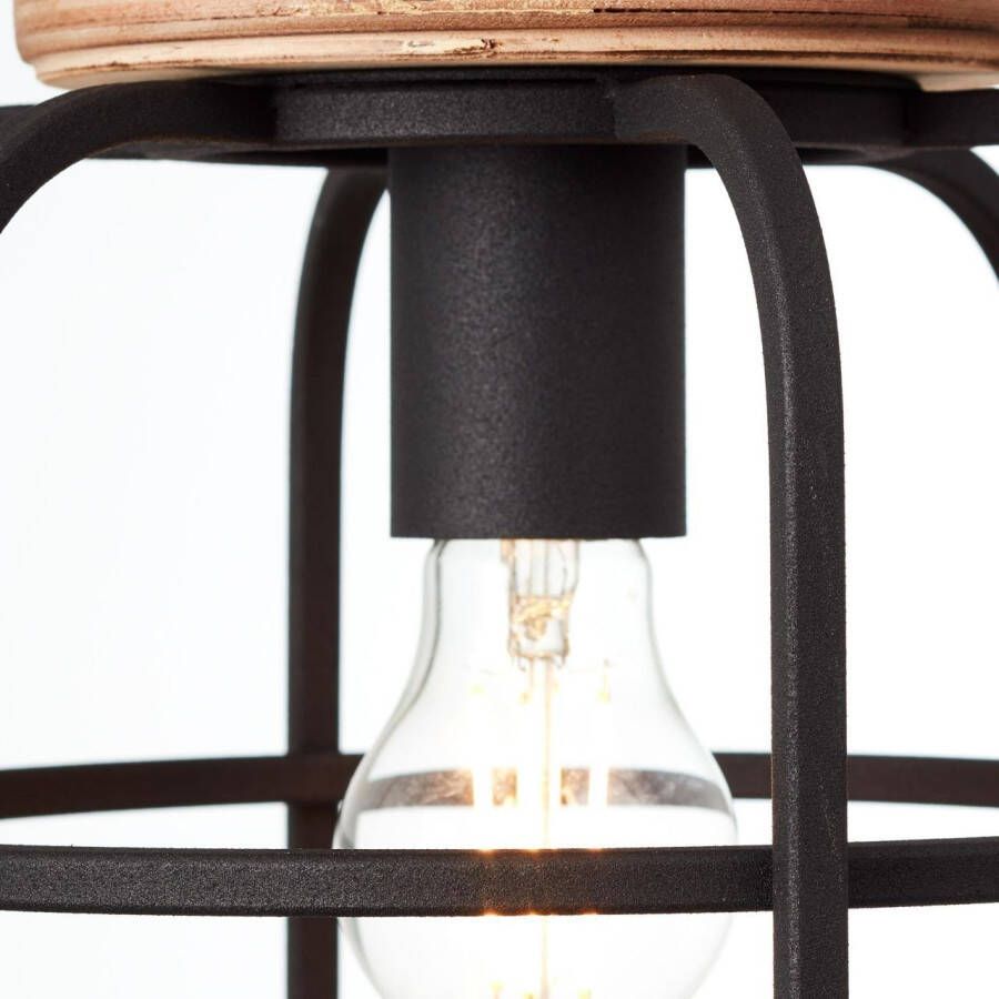 Brilliant hanglamp Gwen hout zwart Leen Bakker - Foto 3