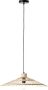Brilliant Leuchten Hanglamp Pirae 100 cm hoogte ø 57 5 cm e27 in te korten metaal bamboe zwart naturel (1 stuk) - Thumbnail 1