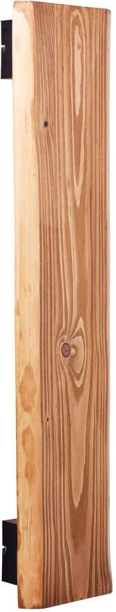 Brilliant Leuchten Led-wandlamp Feingold 100 cm hoogte hout metaal dennen gebeitst (1 stuk) - Foto 5