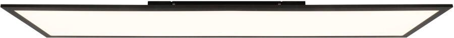 Brilliant Leuchten Ledscherm Abie 120 x 30 cm dimbaar cct rgb 3800 lm afstandsbediening zandkleur zwart (1 stuk)