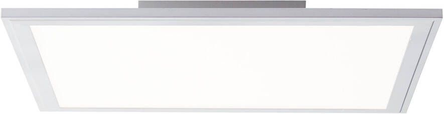Brilliant Leuchten Ledscherm Flat Led plafondlamp 40x40 cm zilverkleur (1 stuk) - Foto 3