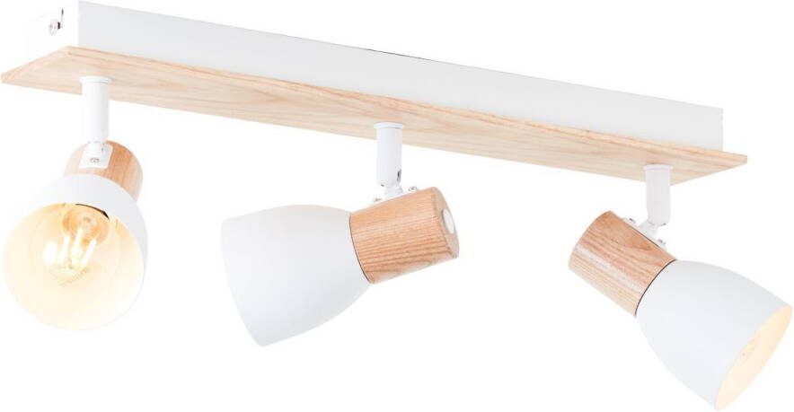 Brilliant Leuchten Plafondspot Daintree Nature style kantelbaar dimbaar 47 5 cm breed E14 fitting (1 stuk) - Foto 4