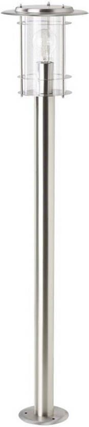 Brilliant Leuchten Staande lamp voor buiten York 100 cm hoogte e27 max. 40 w geschikt voor led van roestvrij edelstaal - Foto 2