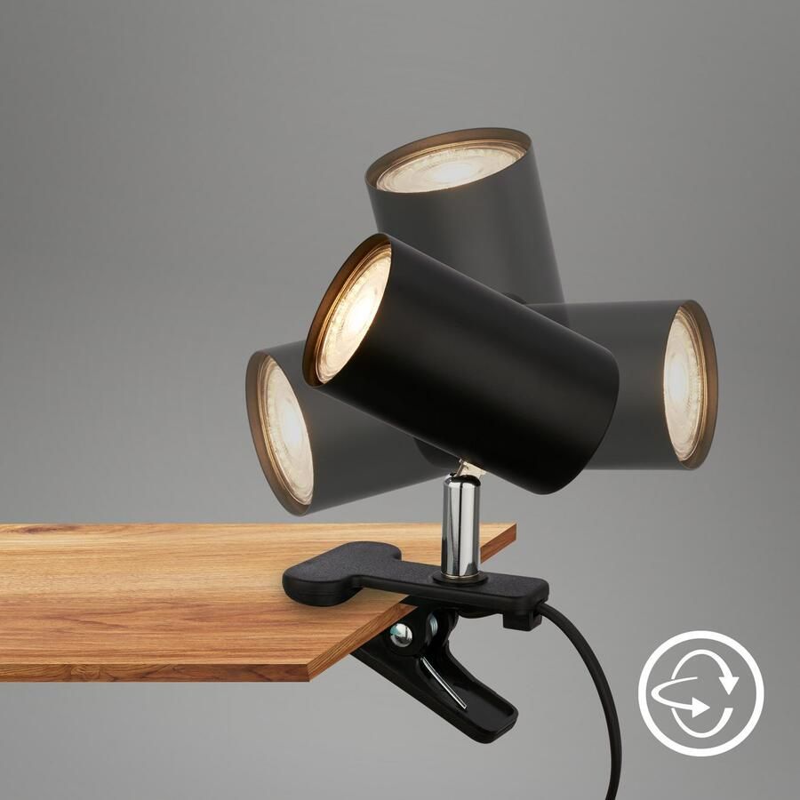 Briloner Leuchten Bureaulamp KLEM Tafellamp - Foto 3