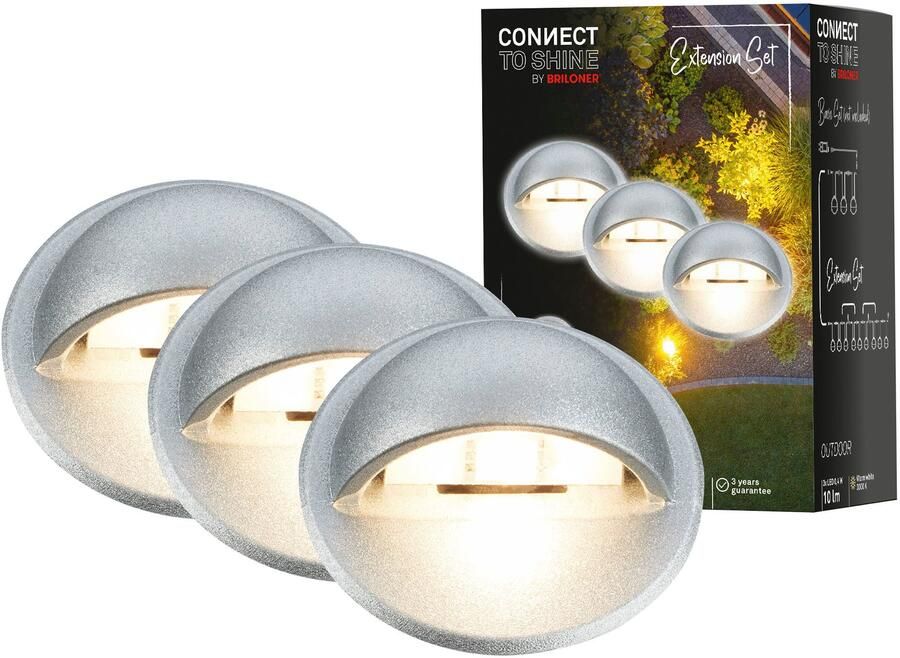 Briloner Leuchten Inbouwlamp TEAK Buitenlamp