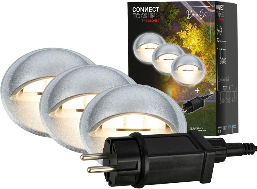 Briloner Leuchten Inbouwlamp TEAK Buitenlamp