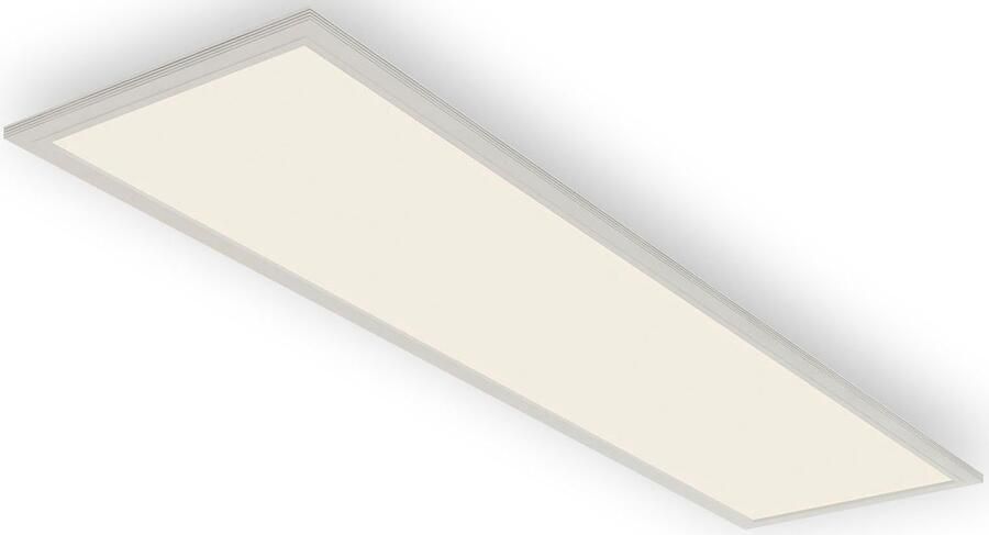 Briloner Leuchten Led-paneel 7189016 Piatto Plafondlamp 119 5x29 5x6 5 cm wit 38W woonkamer slaapkamer - Foto 6
