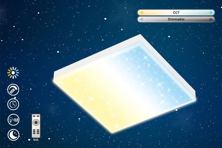 Home24 LED plafondlamp Frameless Briloner - Foto 2