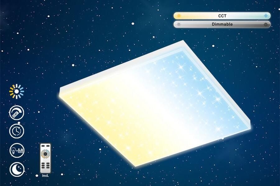 Home24 LED plafondlamp Frameless Briloner - Foto 2