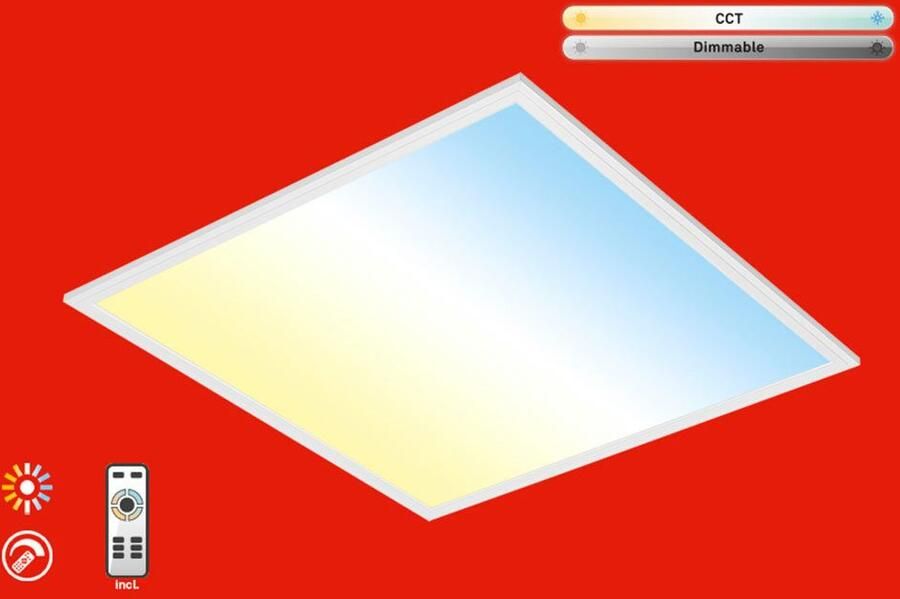 Home24 LED plafondlamp Piatto Briloner - Foto 2