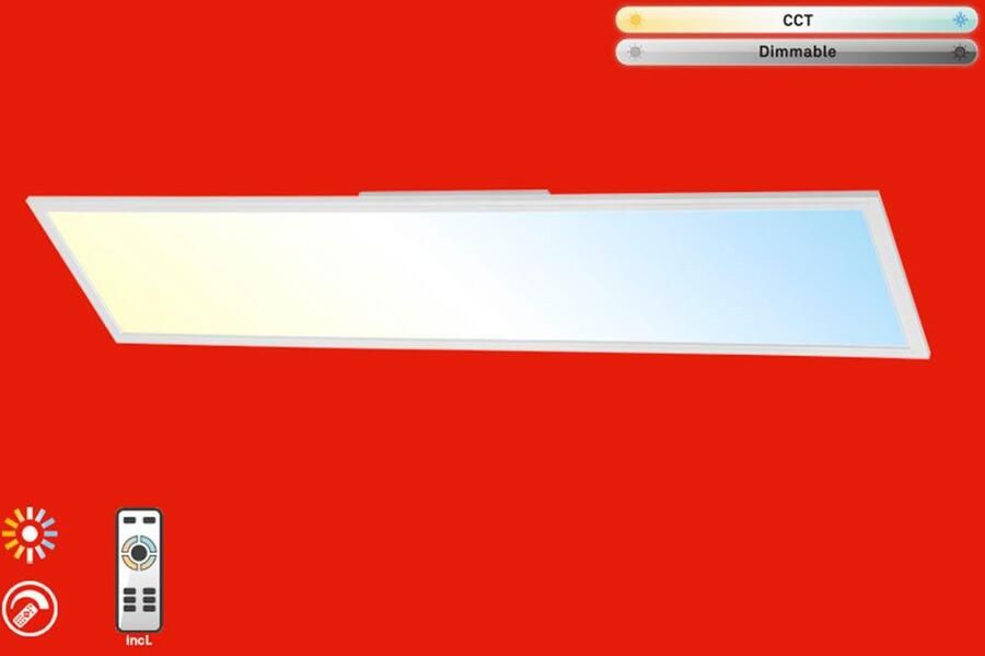 Home24 LED plafondlamp Piatto Briloner - Foto 2