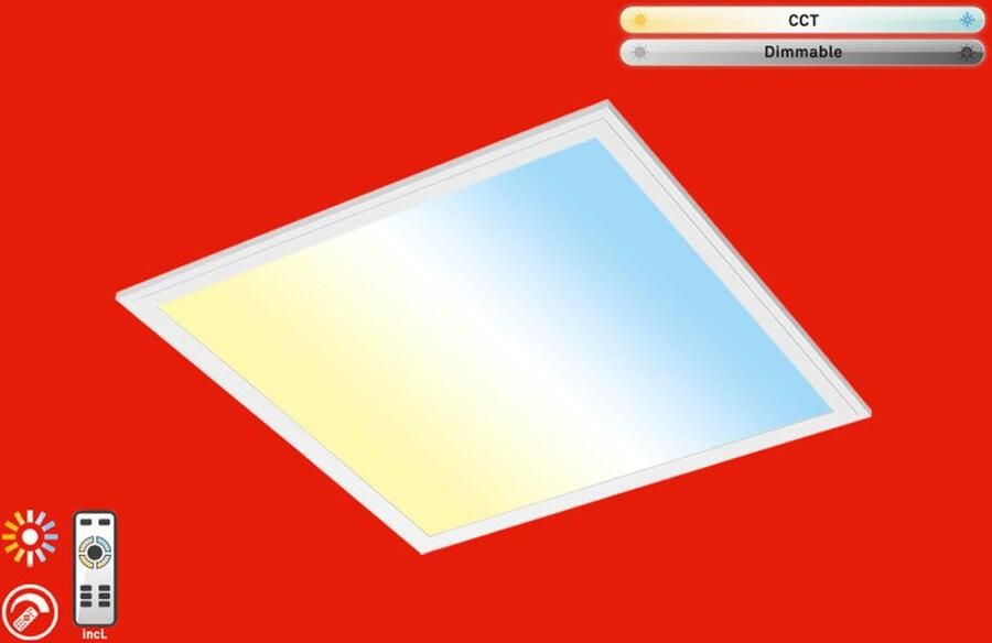 Home24 LED plafondlamp Piatto Briloner - Foto 2