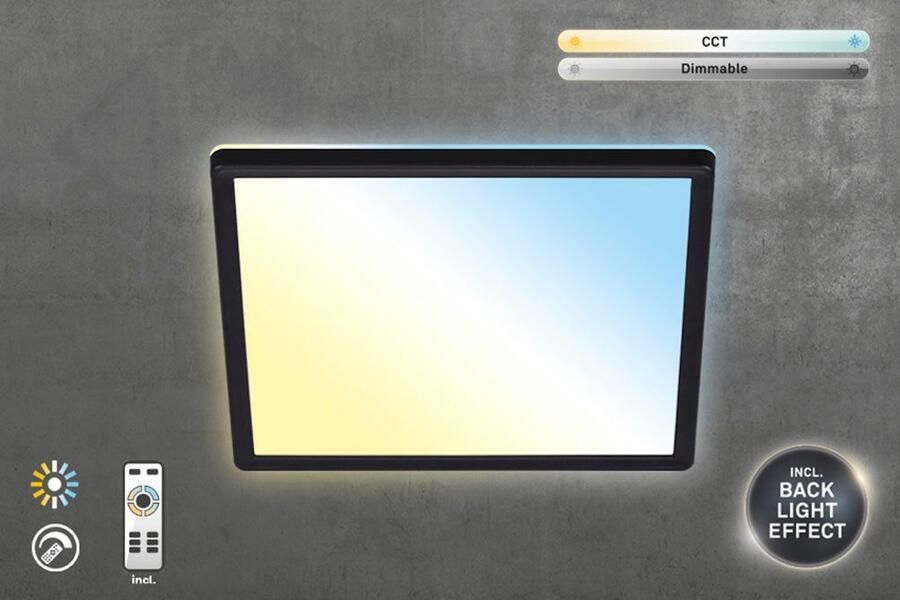 Home24 LED plafondlamp Slim V Briloner - Foto 2