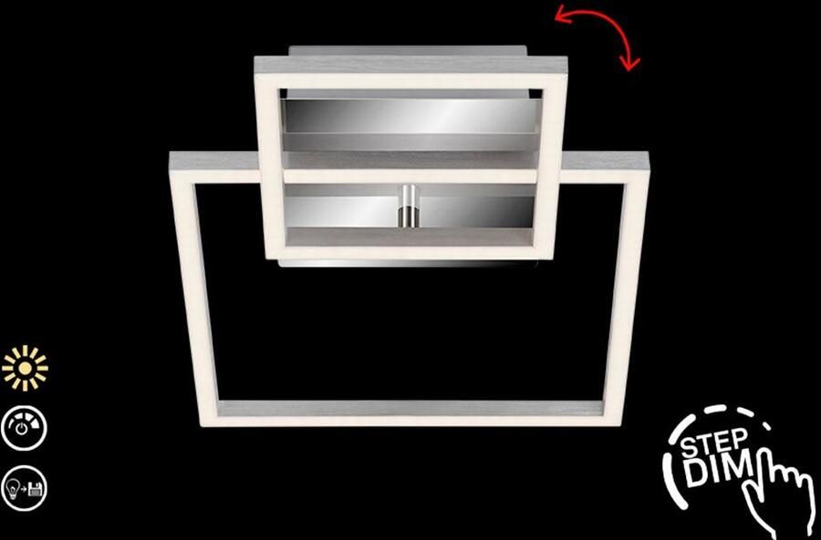 Briloner Leuchten Led-plafondlamp FRAME - Foto 2