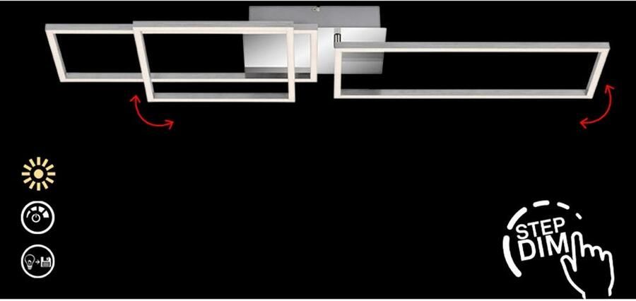 Briloner Leuchten Led-plafondlamp FRAME - Foto 2