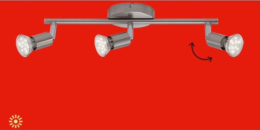 Briloner Leuchten Led-plafondlamp Simple