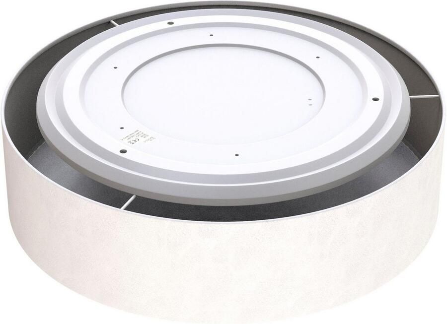 Briloner Leuchten Led-plafondlamp Stoffen LED plafondlamp wit 1xLED-module 18W - Foto 4