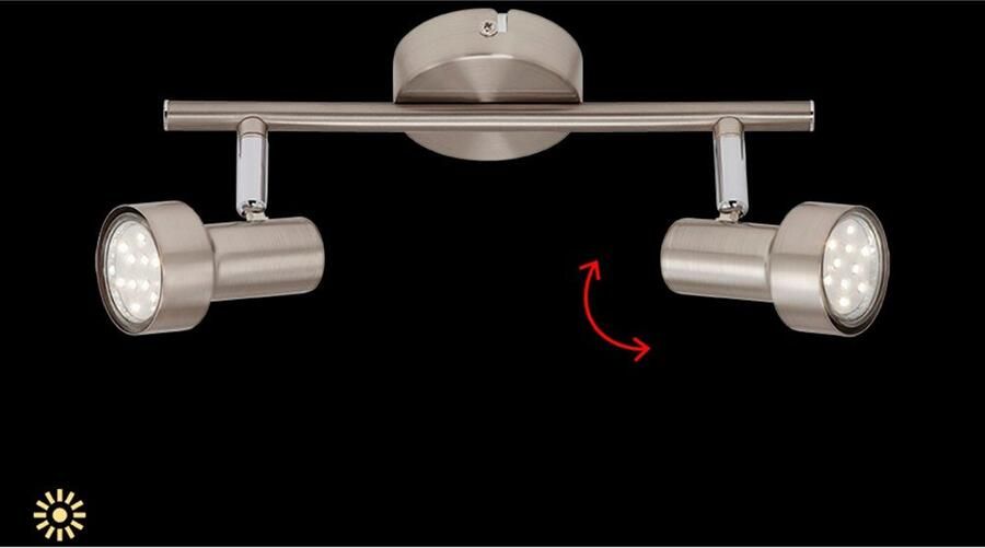 Briloner Leuchten Led-plafondlamp SUB