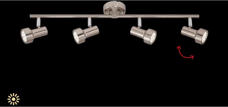 Briloner Leuchten Led-plafondlamp SUB