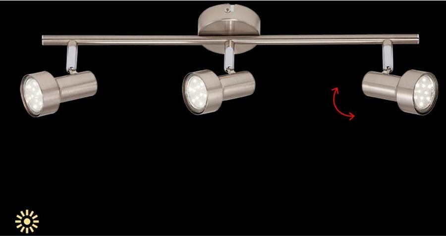 Briloner Leuchten Led-plafondlamp SUB
