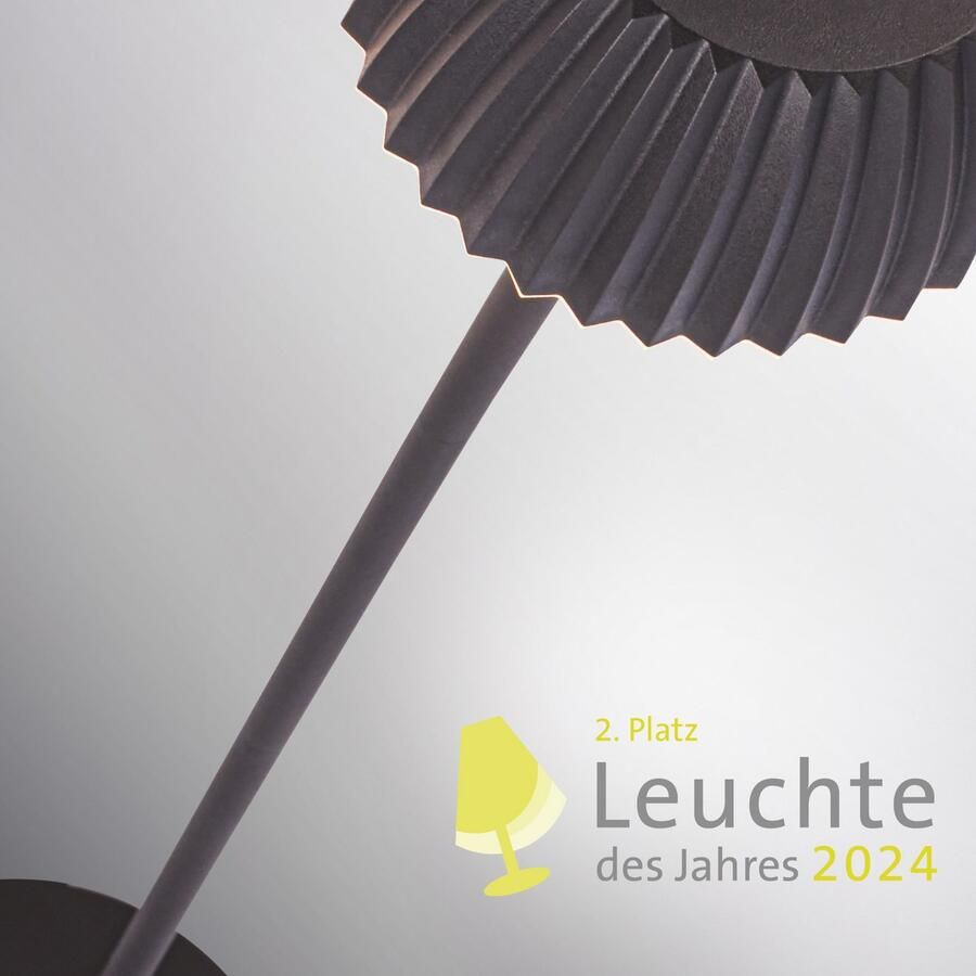 Briloner Leuchten Led-staande lamp Accu LED vloerlamp antraciet - Foto 9