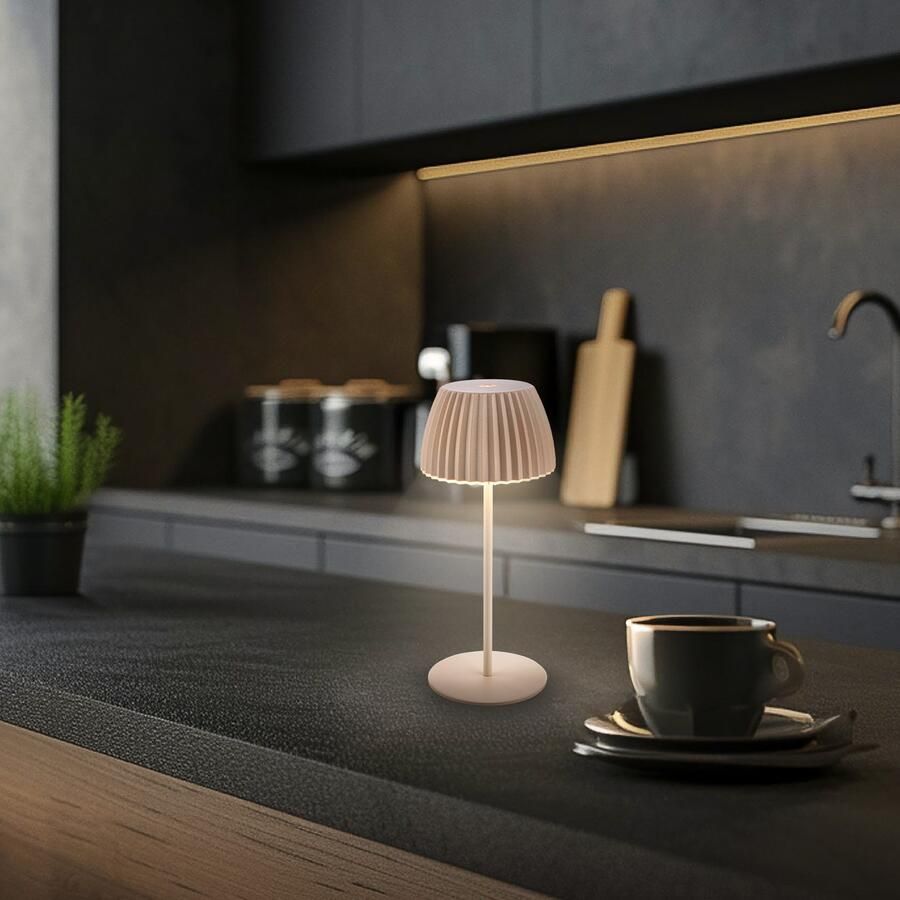 Briloner Leuchten Led-tafellamp Accu LED tafel lamp