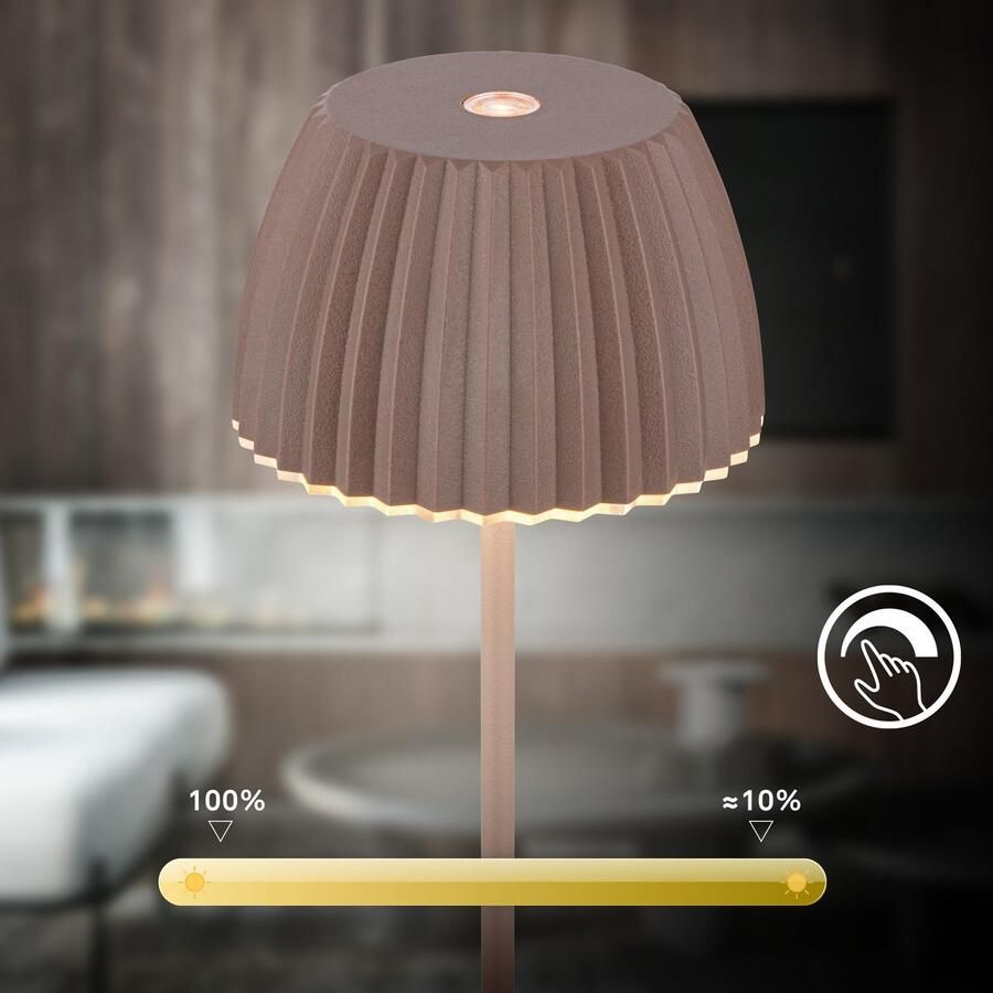 Briloner Leuchten Led-tafellamp Accu LED tafel lamp - Foto 6