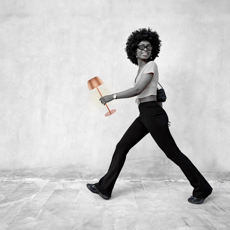 Briloner Leuchten Led-tafellamp Accu LED tafel lamp - Foto 2