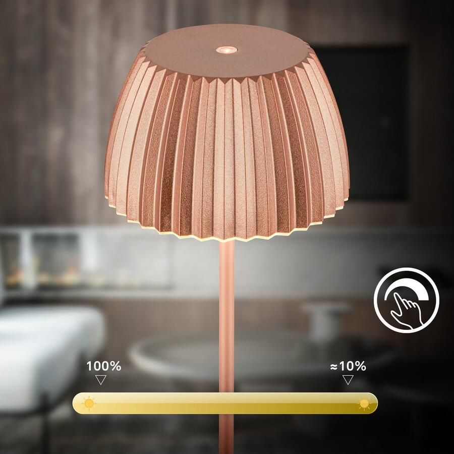 Briloner Leuchten Led-tafellamp Accu LED tafel lamp - Foto 7