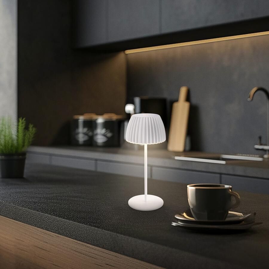 Briloner Leuchten Led-tafellamp Accu LED tafel lamp