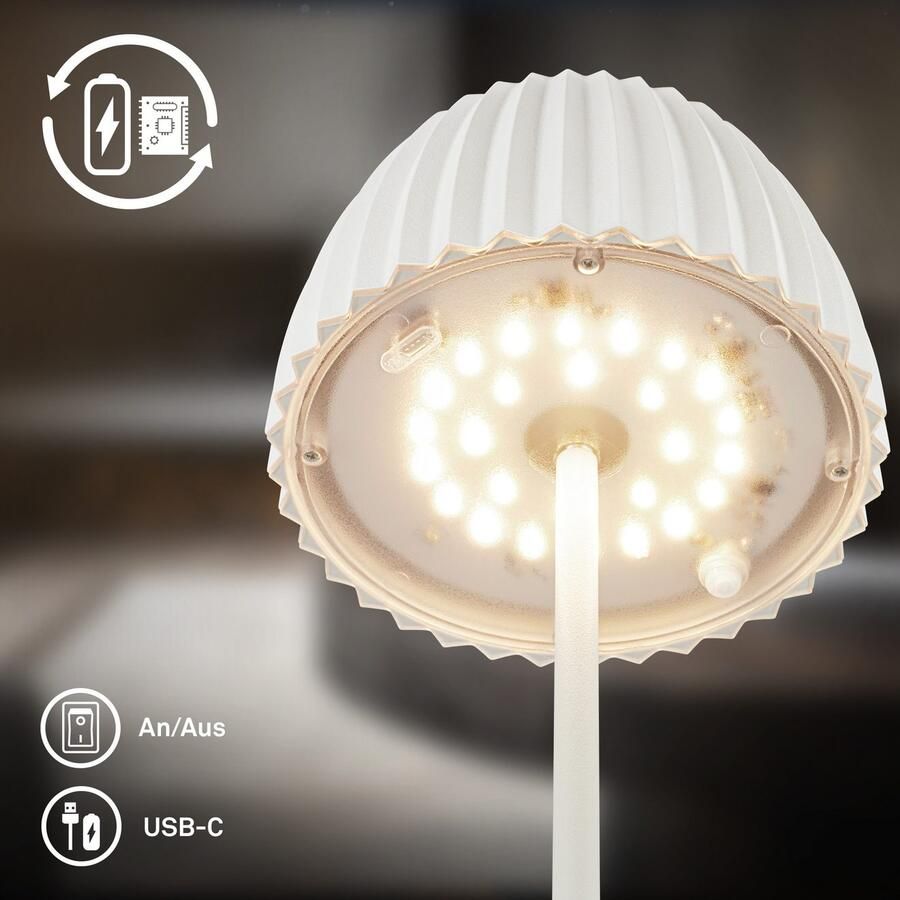 Briloner Leuchten Led-tafellamp Accu LED tafel lamp - Foto 13