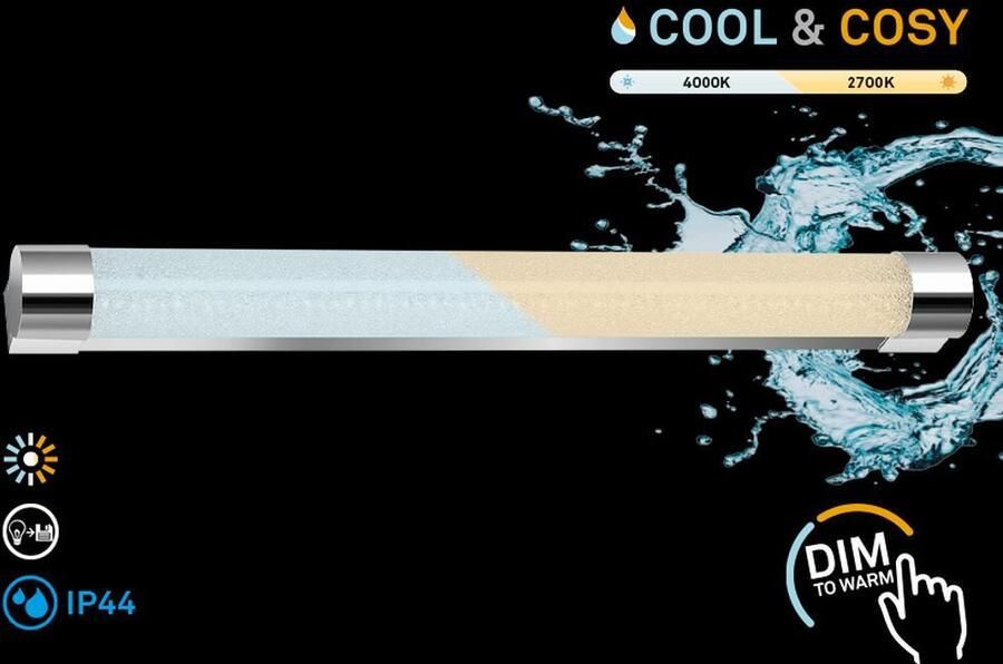 Briloner Leuchten Led-wandlamp TUBO