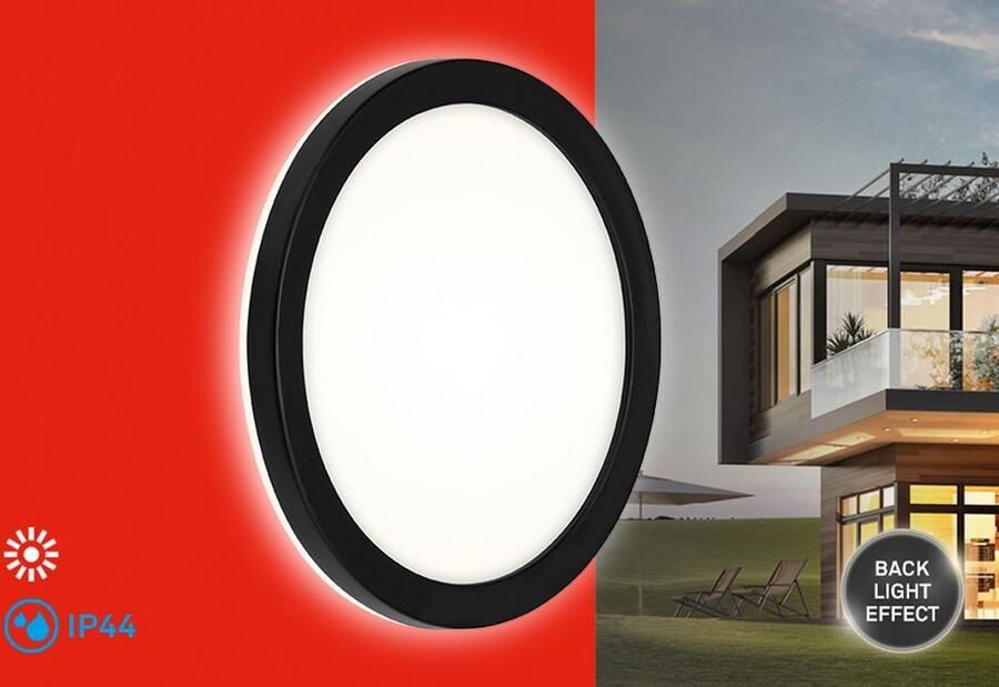 Briloner Leuchten Led-wandlamp voor buiten FRANKFURT - Foto 2