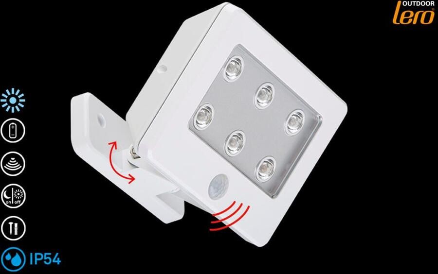Briloner Leuchten Led-wandlamp voor buiten KOLLIG
