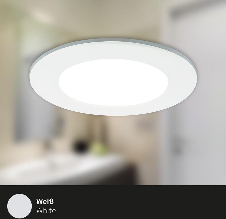 Briloner Leuchten Ledinbouwlamp 3-pack LED inbouwlampen RGB-CCT wit - Foto 8
