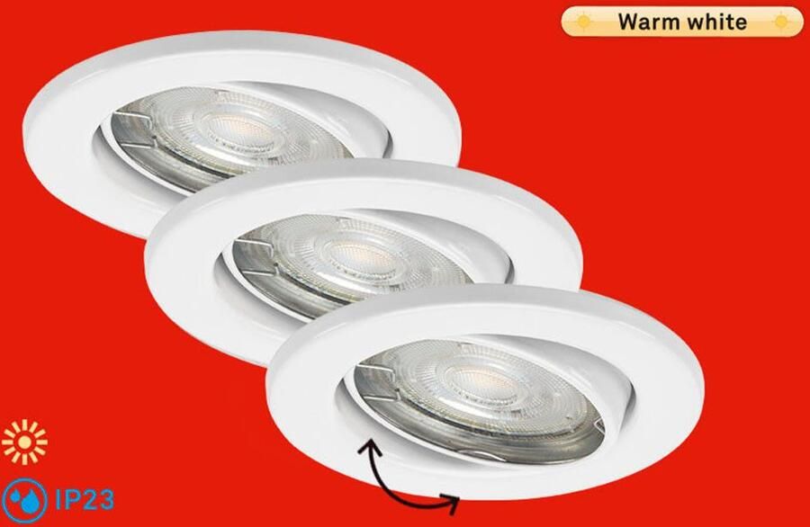 Briloner Leuchten Ledinbouwlamp FIT MOVE