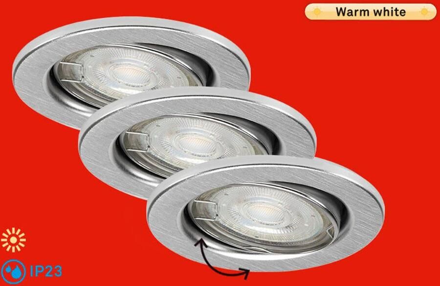 Briloner Leuchten Ledinbouwlamp FIT MOVE