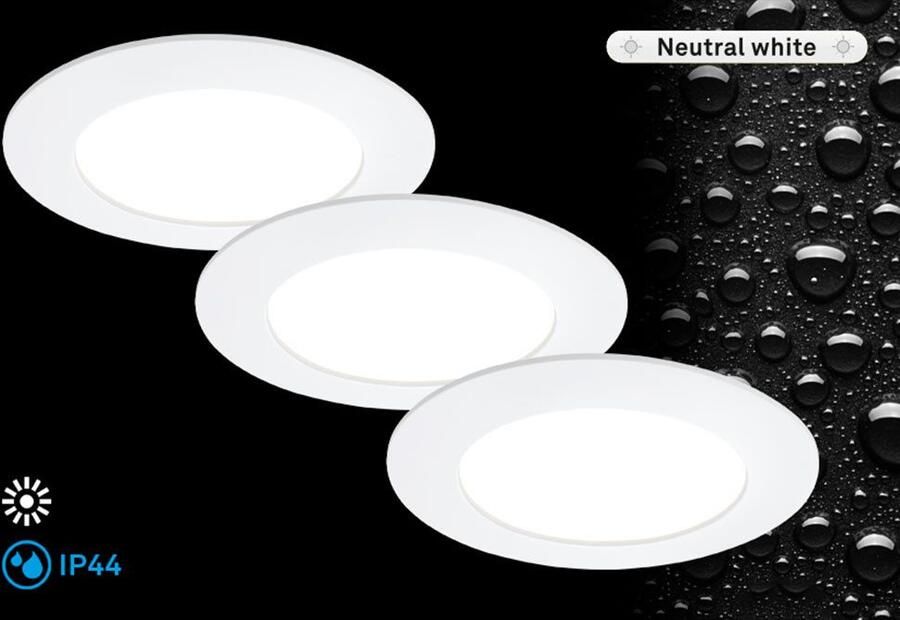 Briloner Leuchten Ledinbouwlamp FLAT IN