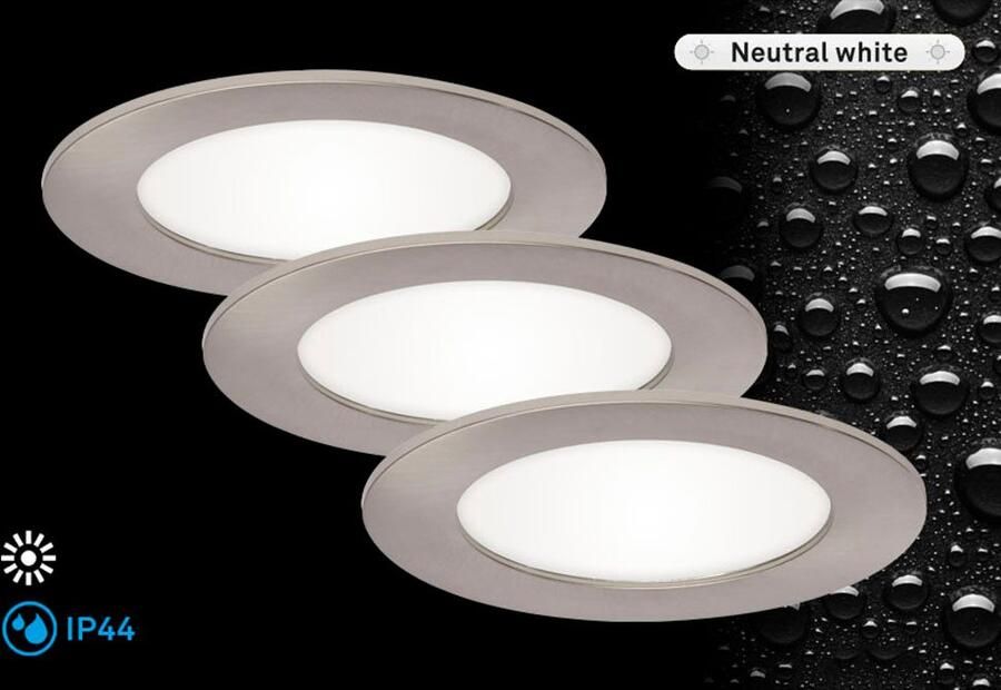 Briloner Leuchten Ledinbouwlamp FLAT IN