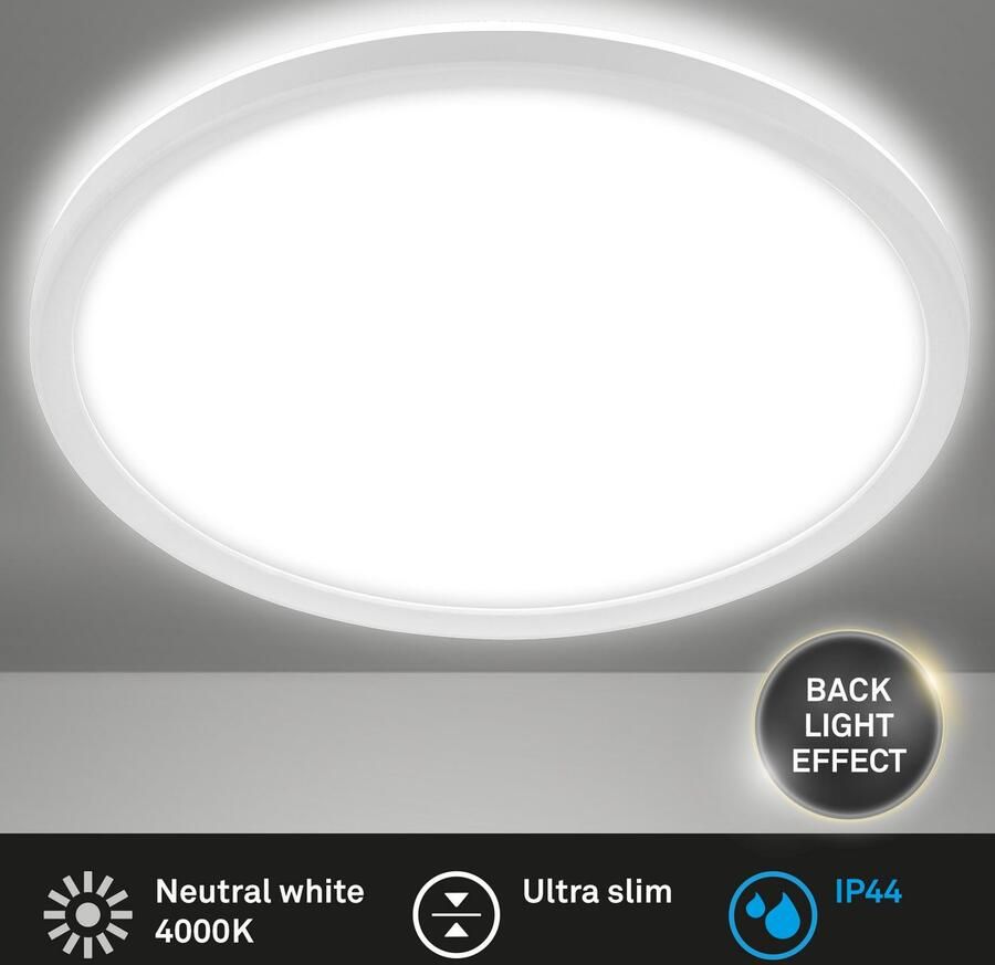 Briloner Leuchten Plafondlamp Bad plafondlamp SLIM DRIP - Foto 4