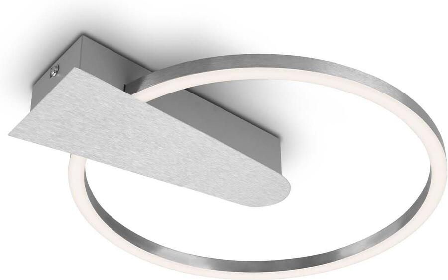 Briloner Leuchten Plafondlamp NICO Plafondlamp dimbaar 12W 1400lm 3000K Ø 29 5 cm (1 stuk) - Foto 4