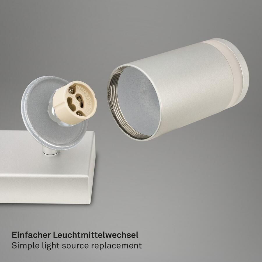 Briloner Leuchten Plafondlamp RUB Plafondlamp - Foto 3