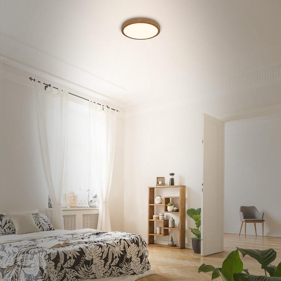 Briloner Leuchten Plafondlamp RUNA WOOD - Foto 2