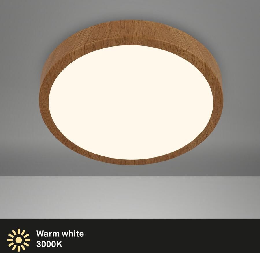 Briloner Leuchten Plafondlamp RUNA WOOD - Foto 3