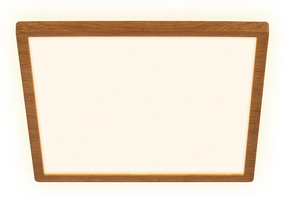 Briloner Leuchten Plafondlamp TAVA WOOD Plafondlamp