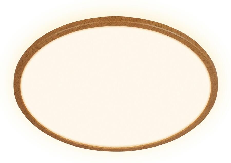 Briloner Leuchten Plafondlamp TAVA WOOD Plafondlamp